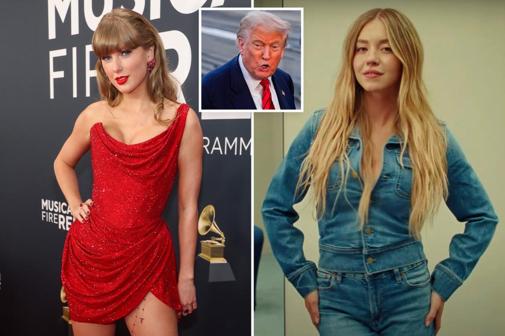 trump-sydney-sweeney-taylor-swift-controversy