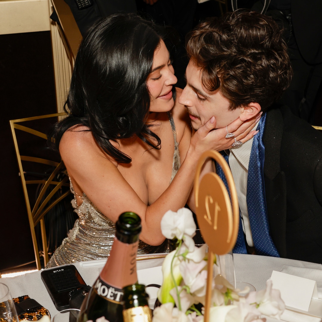 kylie-jenner-timothee-chalamet-golden-globes