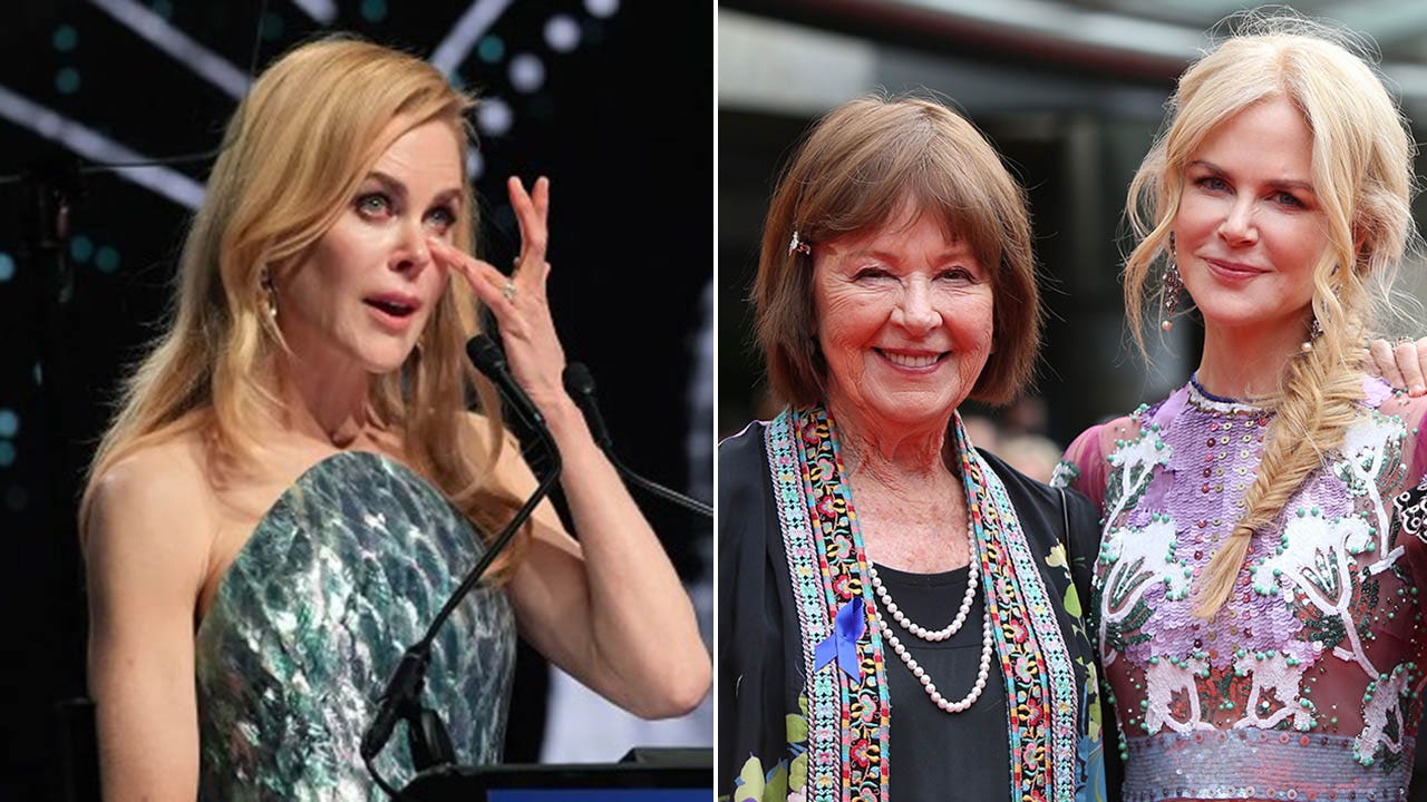 Heartfelt Tribute Nicole Kidman Honors Late Mother with Emotional(02)