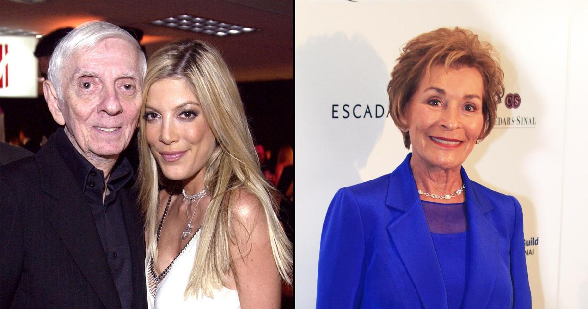 tori-spelling-judge-judy-celebration