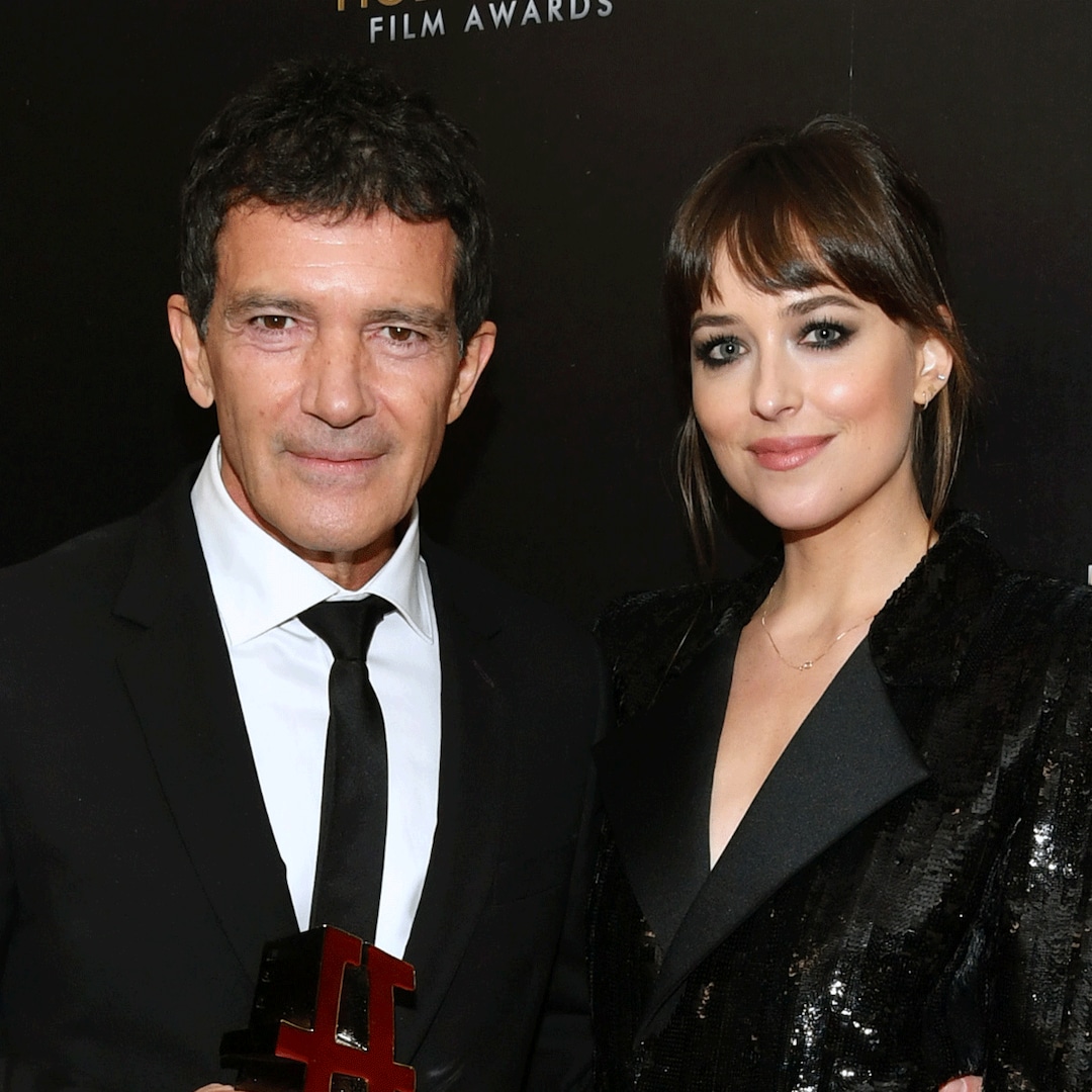 antonio-banderas-dakota-johnson-tribute