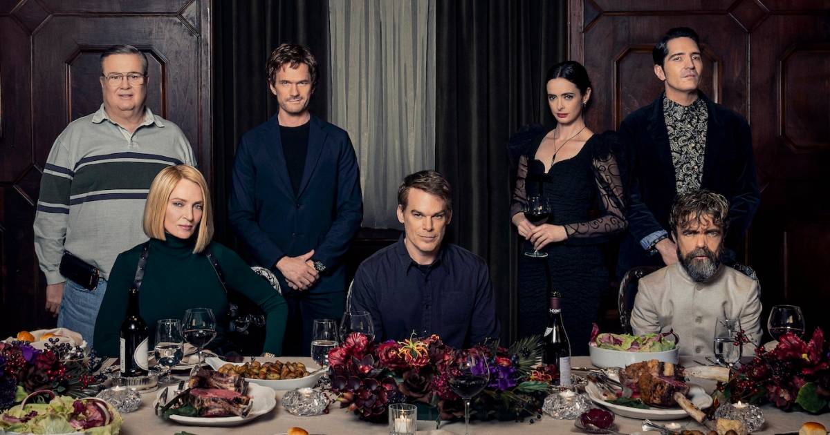 dexter-krysten-ritter-eric-stonestreet-dinner
